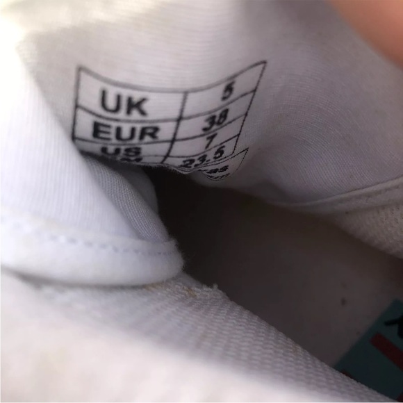 JC Play Jeffrey Campbell Canvas Platform Sneakers Sz 7 HiTops NASA Space Shuttle - Picture 8 of 10